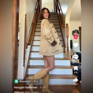 LL bean barn chore jacket